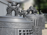 梵鐘の型づくり